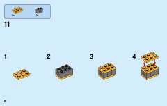LEGO 60161 instructions page 8 – build guide