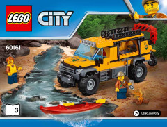 LEGO 60161 instructions page 1 – build guide