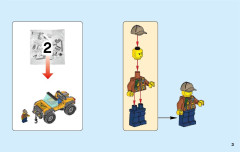 LEGO 60162 instructions page 3 – build guide