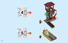 LEGO 60162 instructions page 2 – build guide