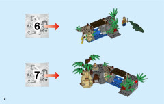 LEGO 60162 instructions page 2 – build guide