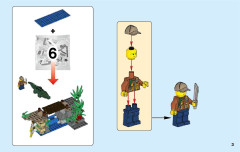 LEGO 60162 instructions page 3 – build guide