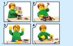 LEGO 60163 instructions page 2 – build guide