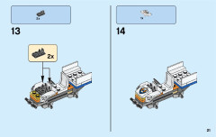 LEGO 60163 instructions page 21 – build guide