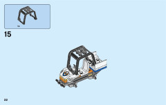 LEGO 60163 instructions page 22 – build guide
