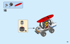 LEGO 60163 instructions page 23 – build guide