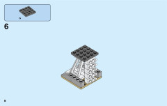 LEGO 60163 instructions page 8 – build guide