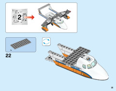 LEGO 60164 instructions page 35 – build guide