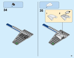 LEGO 60164 instructions page 45 – build guide