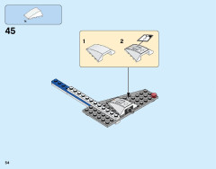 LEGO 60164 instructions page 54 – build guide