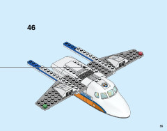 LEGO 60164 instructions page 55 – build guide