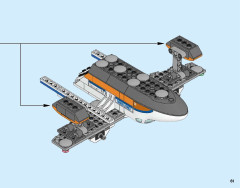 LEGO 60164 instructions page 61 – build guide