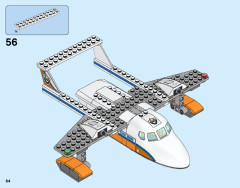 LEGO 60164 instructions page 64 – build guide