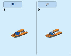 LEGO 60164 instructions page 9 – build guide