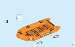 LEGO 60165 instructions page 9 – build guide