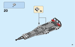 LEGO 60165 instructions page 21 – build guide