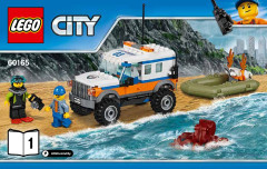 LEGO 60165 instructions page 1 – build guide