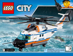 LEGO 60166 instructions page 1 – build guide