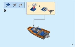 LEGO 60166 instructions page 11 – build guide