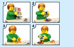 LEGO 60166 instructions page 2 – build guide