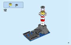LEGO 60166 instructions page 21 – build guide
