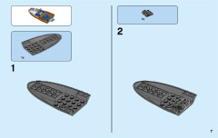 LEGO 60166 instructions page 7 – build guide