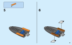 LEGO 60166 instructions page 9 – build guide