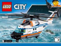 LEGO 60166 instructions page 1 – build guide