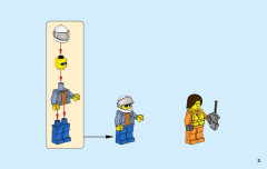 LEGO 60167 instructions page 3 – build guide