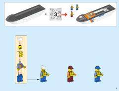 LEGO 60167 instructions page 3 – build guide