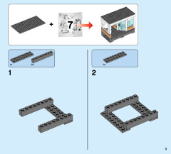 LEGO 60167 instructions page 3 – build guide