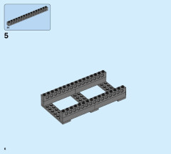 LEGO 60167 instructions page 6 – build guide