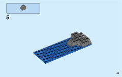 LEGO 60168 instructions page 43 – build guide