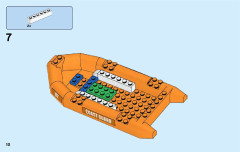 LEGO 60168 instructions page 10 – build guide