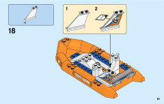 LEGO 60168 instructions page 21 – build guide