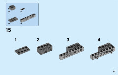 LEGO 60169 instructions page 13 – build guide