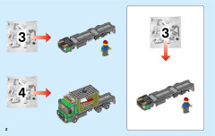 LEGO 60169 instructions page 2 – build guide