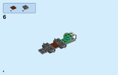 LEGO 60169 instructions page 6 – build guide