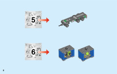 LEGO 60169 instructions page 2 – build guide