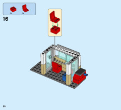 LEGO 60169 instructions page 20 – build guide