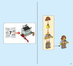 LEGO 60169 instructions page 3 – build guide
