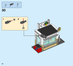 LEGO 60169 instructions page 34 – build guide