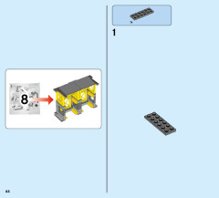 LEGO 60169 instructions page 44 – build guide