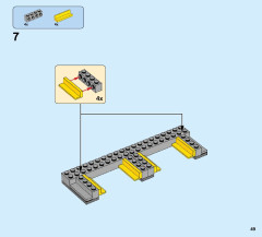 LEGO 60169 instructions page 49 – build guide