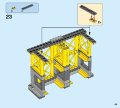 LEGO 60169 instructions page 65 – build guide