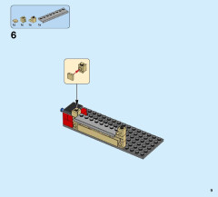 LEGO 60169 instructions page 9 – build guide
