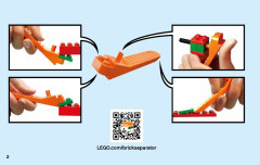 LEGO 60169 instructions page 2 – build guide