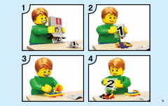 LEGO 60169 instructions page 3 – build guide