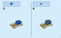LEGO 60169 instructions page 7 – build guide