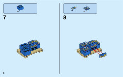 LEGO 60169 instructions page 8 – build guide